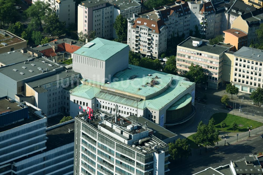Luftaufnahme Berlin - Gebäude des Konzerthauses und Theater- Schauspielhauses in Berlin, Deutschland