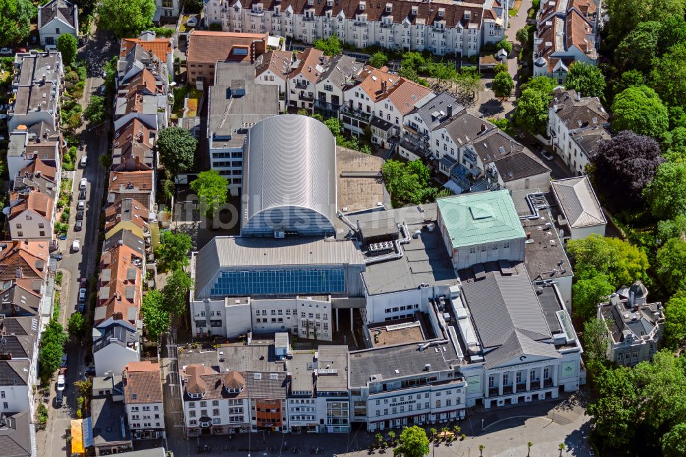 Bremen aus der Vogelperspektive: Gebäude des Konzerthauses und Theater- Schauspielhauses in Bremen, Deutschland