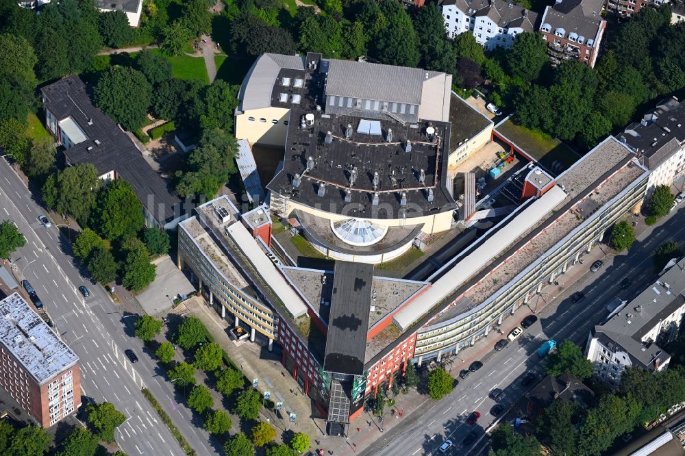 Hamburg von oben - Gebäude des Konzerthauses und Theater- Schauspielhauses in Hamburg, Deutschland