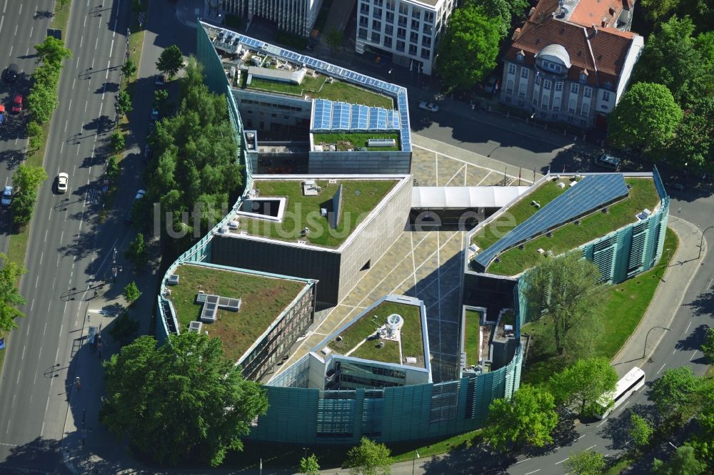Berlin von oben - Gebäude für die Nordischen Botschaften in Berlin-Tiergarten
