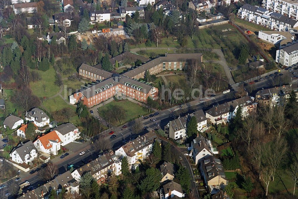 Luftbild Köln - Gebäude des Pflegeheim des Kloster zur Heiligen Elisabeth an der Gleueler Straße in Köln im Bundesland Nordrhein-Westfalen