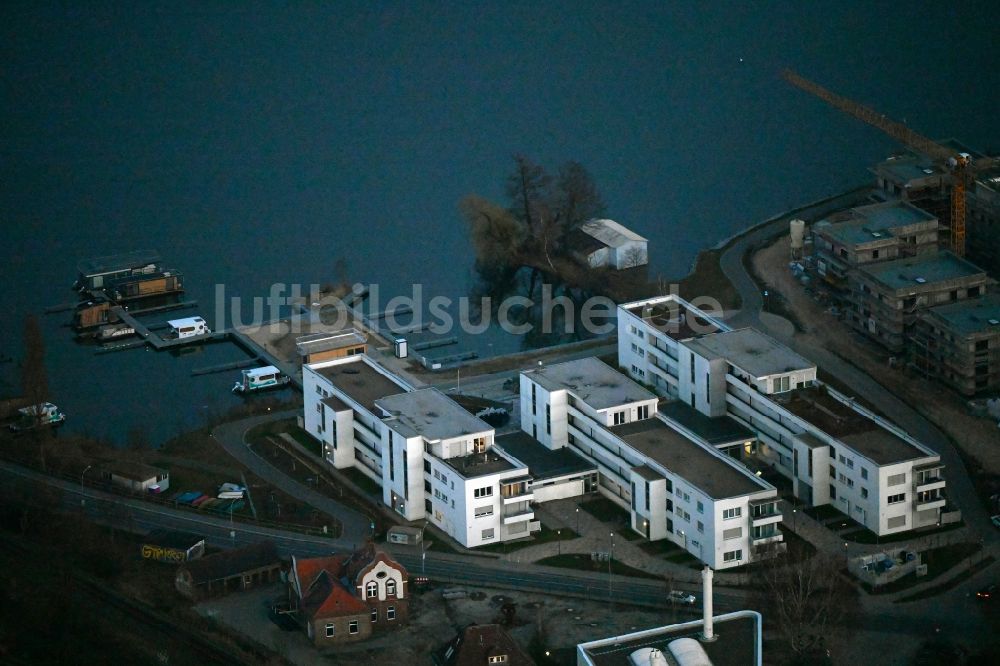 Luftbild Neuruppin - Gebäude des Seniorenzentrums Seetor Residenz in Neuruppin im Bundesland Brandenburg, Deutschland