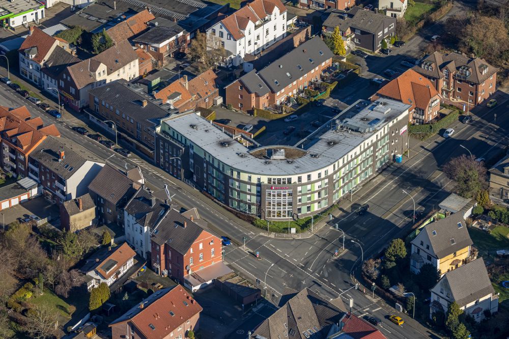 Luftbild Werne - Gebäude des Seniorenzentrums in Werne im Bundesland Nordrhein-Westfalen, Deutschland