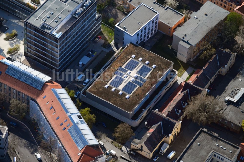 Luftbild Berlin - Gebäude der Sporthalle Campusfit Mitte HU im Ortsteil Mitte in Berlin, Deutschland