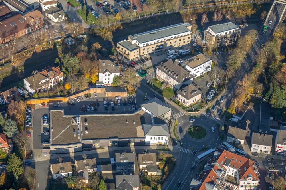 Luftbild Herbede - Gebäude der Stadtverwaltung - Rathaus in Herbede im Bundesland Nordrhein-Westfalen, Deutschland