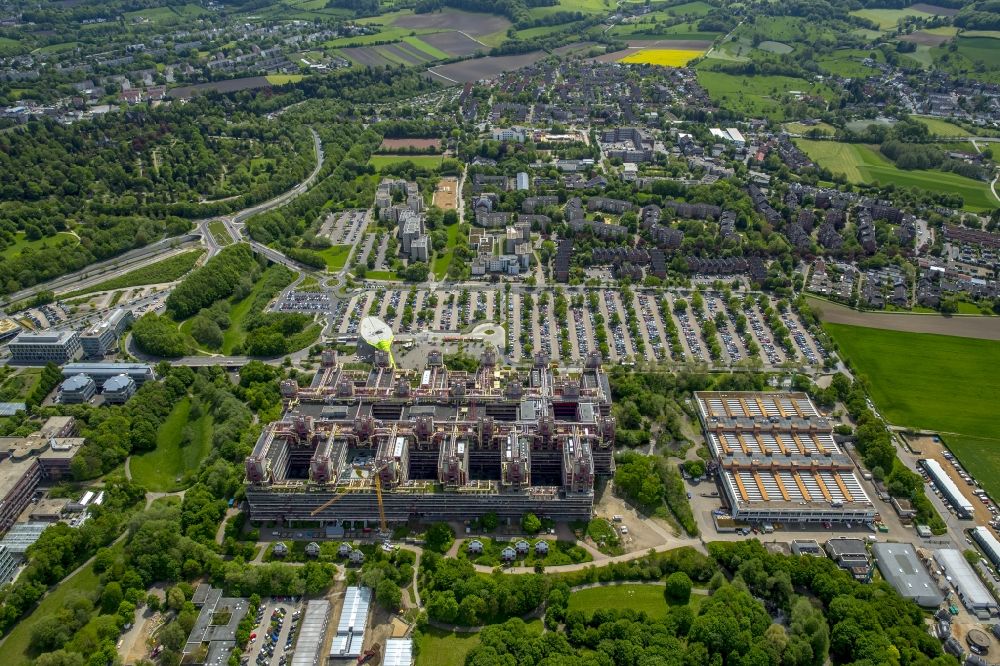 Luftbild Aachen - Gebäude des Universitätsklinikum Aachen in Nordrhein-Westfalen