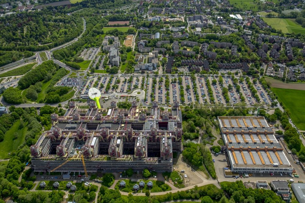 Luftaufnahme Aachen - Gebäude des Universitätsklinikum Aachen in Nordrhein-Westfalen