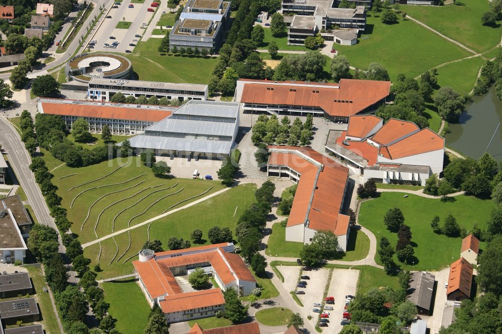 Luftbild Freising - Gebäude des Wissenschaftszentrums der Technischen Universität in Freising im Bundesland Bayern, Deutschland