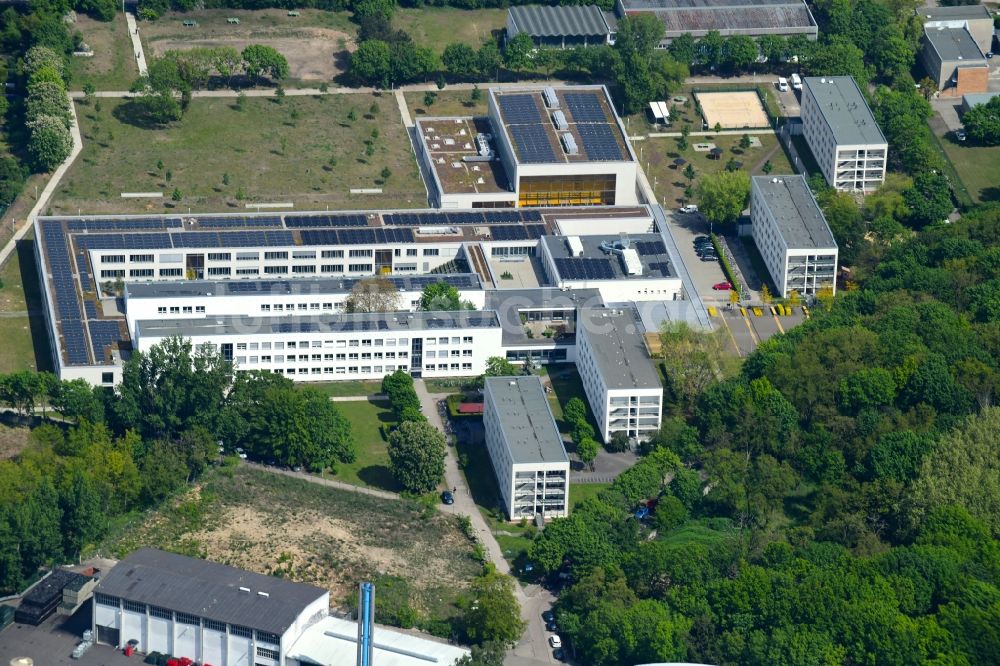 Luftbild Berlin - Gebäudekomplex der Berufsschule Schul- und Leistungssportzentrum Berlin in Berlin, Deutschland