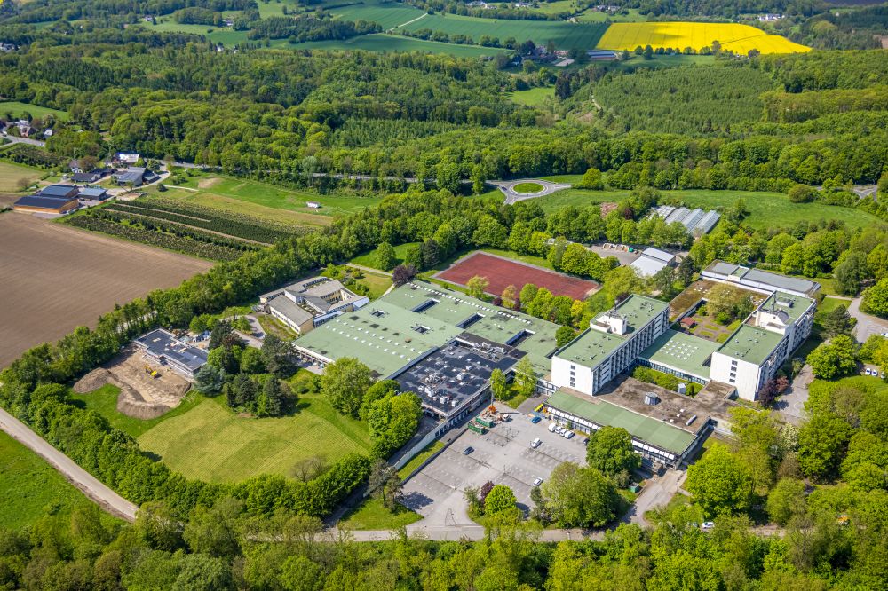 Luftbild Vollmarstein - Gebäudekomplex des Bildungszentrums Berufsbildungswerk Volmarstein in Vollmarstein im Bundesland Nordrhein-Westfalen, Deutschland