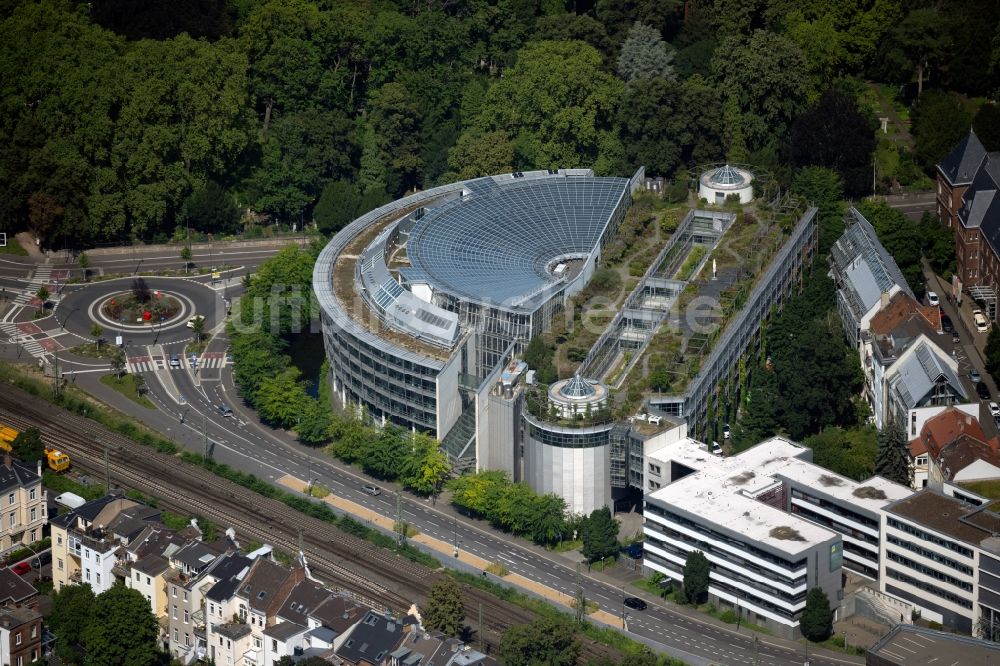 Luftbild Bonn - Gebäudekomplex des Bildungszentrums Bonner Akademie Gesellschaft für DV- und Management Training, Bildung und Beratung mbH in Bonn im Bundesland Nordrhein-Westfalen, Deutschland