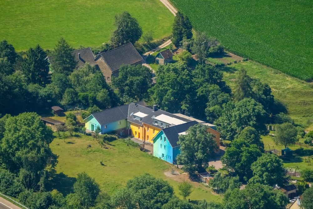 Luftbild Witten - Gebäudekomplex des Christopherus-Haus e.V. Kinderwohnheim in Witten im Bundesland Nordrhein-Westfalen