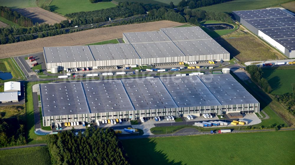 Luftaufnahme Walsrode - Gebäudekomplex und Gelände des Logistikzentrums A27park in Walsrode im Bundesland Niedersachsen, Deutschland
