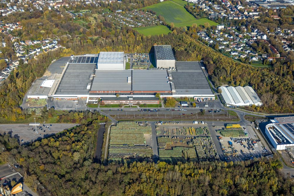 Luftbild Bochum - Gebäudekomplex und Gelände des Logistikzentrums der Neovia Logistics Germany GmbH am Opel Werk III in Bochum im Bundesland Nordrhein-Westfalen, Deutschland