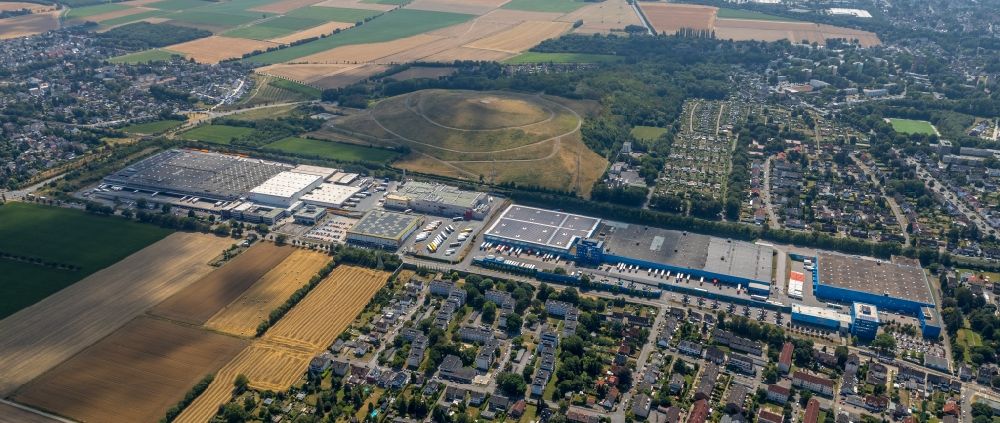 Luftbild Dortmund - Gebäudekomplex und Gelände des Logistikzentrums der TEDi GmbH & Co. KG in Dortmund im Bundesland Nordrhein-Westfalen, Deutschland