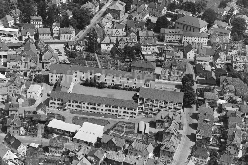 Luftbild Biberach an der Riß - Gebäudekomplex der Hochschule Biberach in Biberach an der Riß im Bundesland Baden-Württemberg, Deutschland