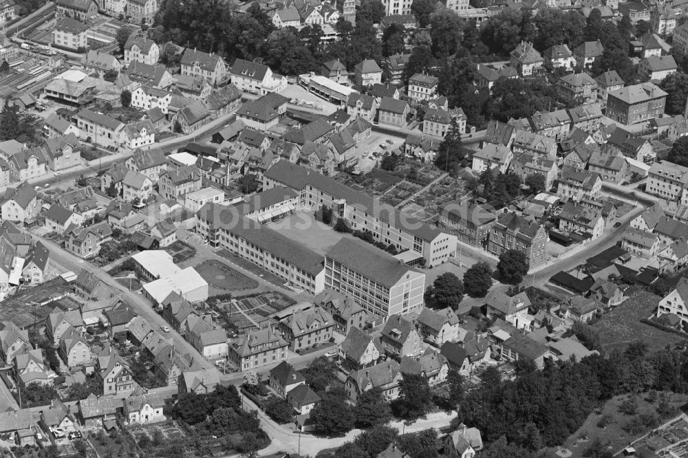 Luftaufnahme Biberach an der Riß - Gebäudekomplex der Hochschule Biberach in Biberach an der Riß im Bundesland Baden-Württemberg, Deutschland