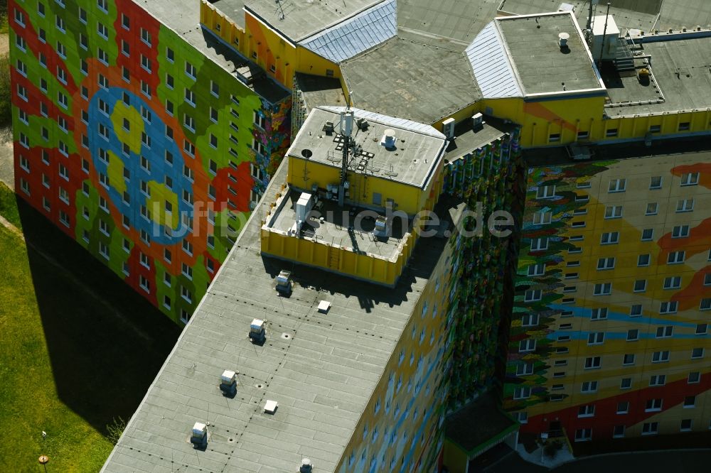 Templin aus der Vogelperspektive: Gebäudekomplex der Hotelanlage AHORN Seehotel Templin in Templin im Bundesland Brandenburg, Deutschland