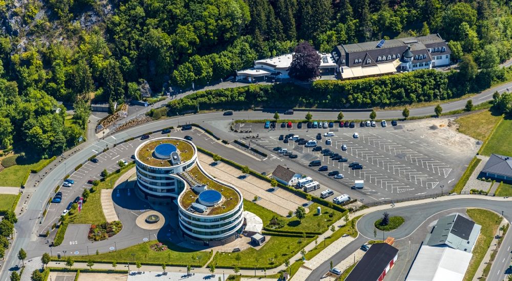 Luftbild Attendorn - Gebäudekomplex der Hotelanlage HANSE HOTEL in Attendorn im Bundesland Nordrhein-Westfalen, Deutschland