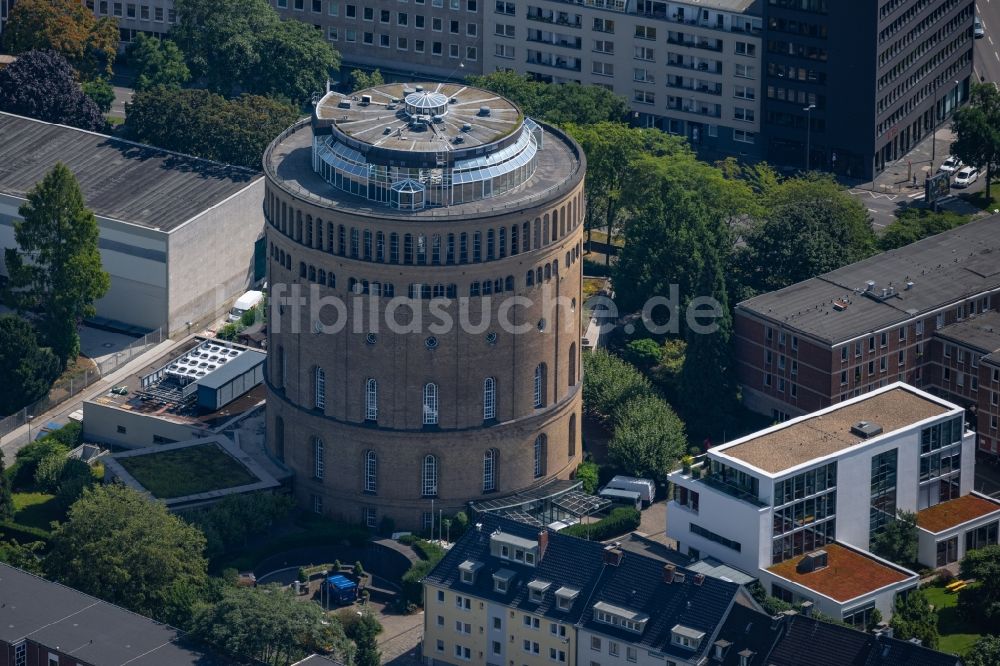 Luftaufnahme Köln - Gebäudekomplex der Hotelanlage Hotel im Wasserturm an der Kaygasse in Köln im Bundesland Nordrhein-Westfalen - NRW, Deutschland