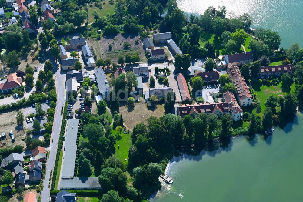 Luftbild Kemnitz - Gebäudekomplex der Hotelanlage Zum Rittmeister in Kemnitz im Bundesland Brandenburg, Deutschland