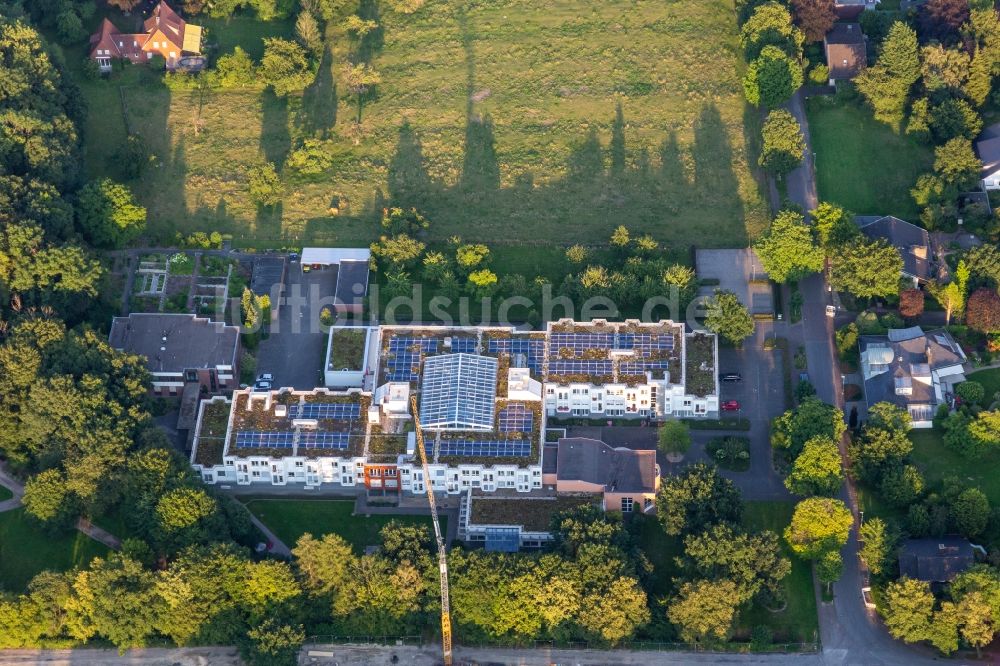 Luftaufnahme Coesfeld - Gebäudekomplex des Klosters Annenthal in Coesfeld im Bundesland Nordrhein-Westfalen, Deutschland