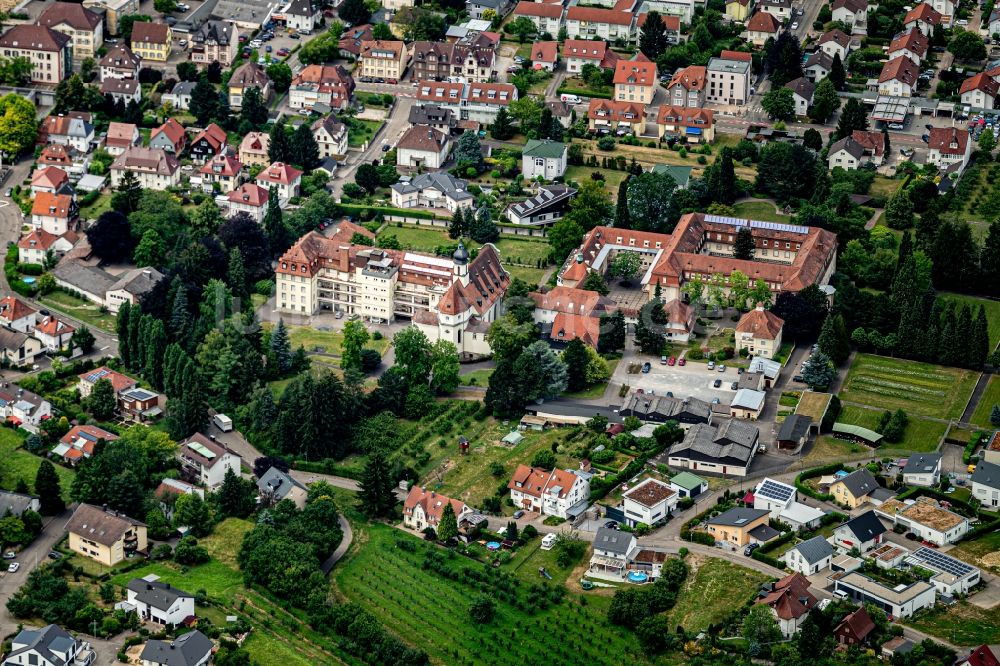 Luftbild Bühl - Gebäudekomplex des Klosters in Bühl im Bundesland Baden-Württemberg