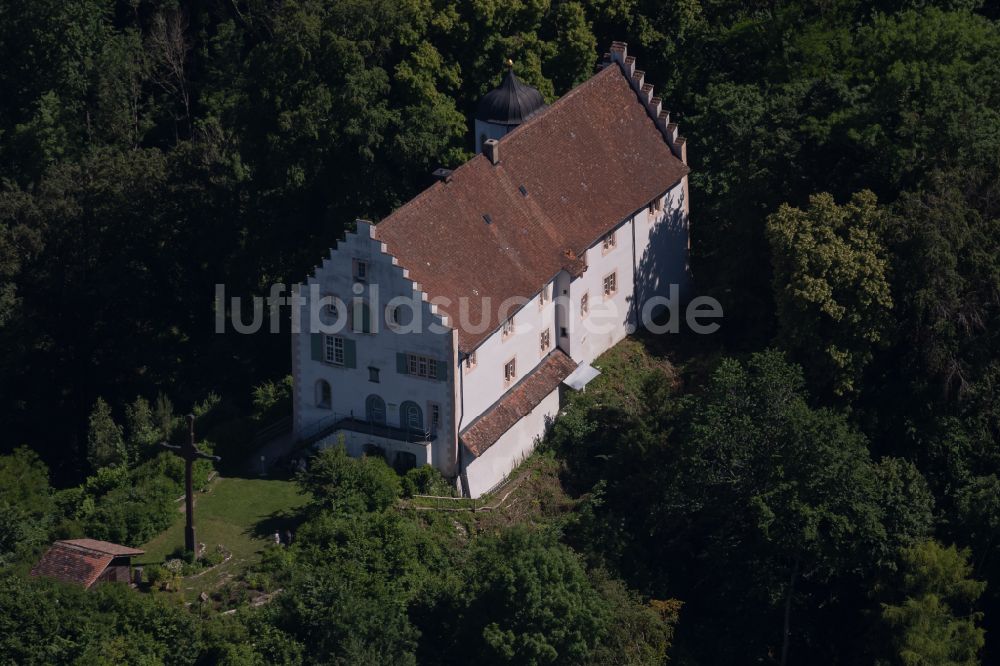 Luftaufnahme Bodman-Ludwigshafen - Gebäudekomplex des Klosters in Bodman-Ludwigshafen im Bundesland Baden-Württemberg, Deutschland