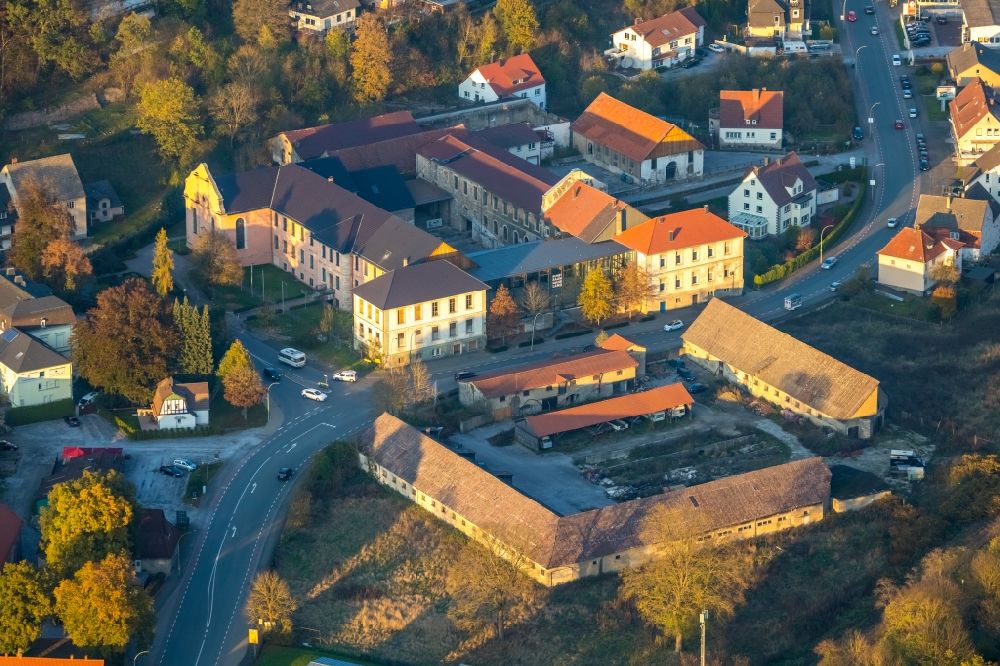 Luftaufnahme Bredelar - Gebäudekomplex des Klosters in Bredelar im Bundesland Nordrhein-Westfalen, Deutschland