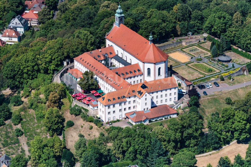 Luftbild Fulda - Gebäudekomplex des Klosters in Fulda im Bundesland Hessen, Deutschland