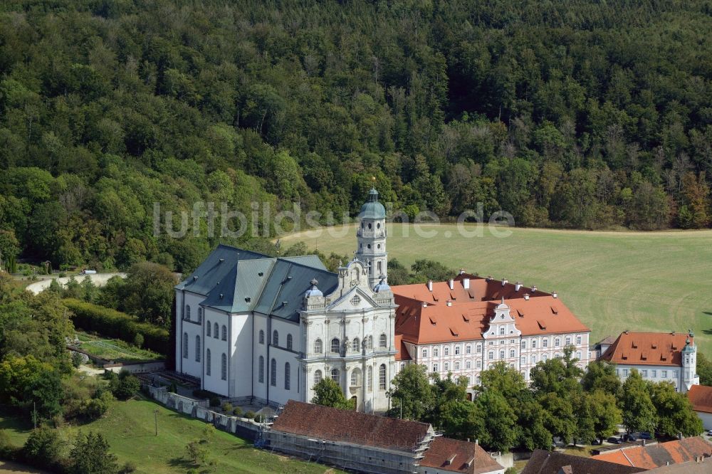 Luftbild Neresheim - Gebäudekomplex des Klosters in Neresheim im Bundesland Baden-Württemberg