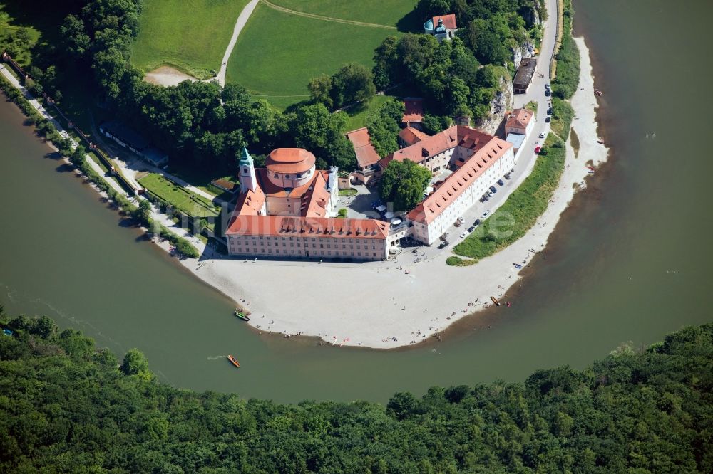 Luftbild Weltenburg - Gebäudekomplex des Klosters in Weltenburg im Bundesland Bayern, Deutschland