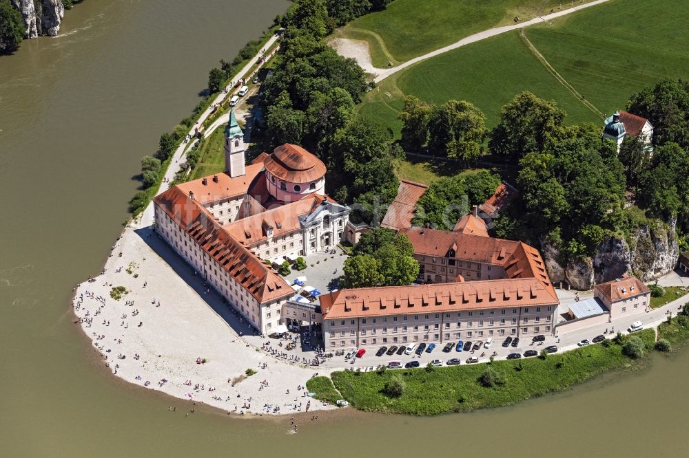 Luftbild Weltenburg - Gebäudekomplex des Klosters in Weltenburg im Bundesland Bayern, Deutschland