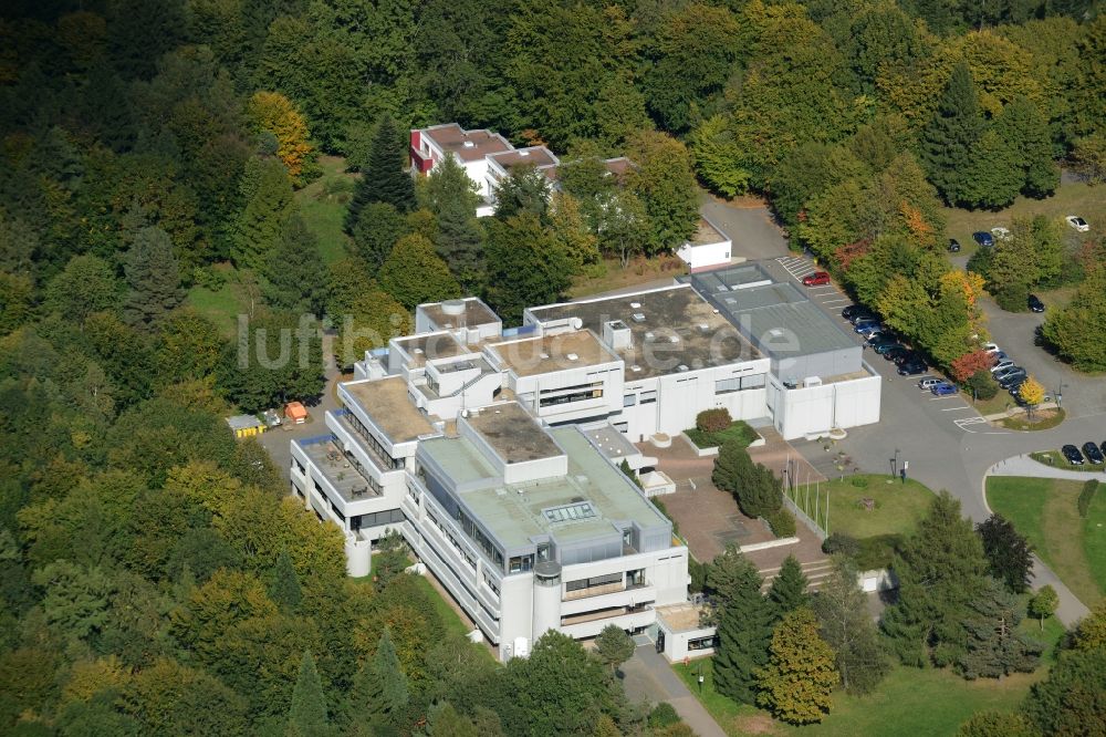 Heidelberg von oben - Gebäudekomplex des Max-Planck-Institut für Astronomie in Heidelberg im Bundesland Baden-Württemberg