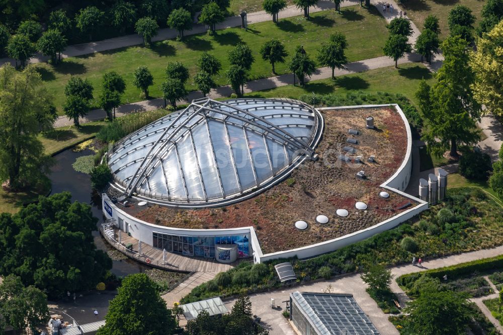 Luftbild Hannover - Gebäudekomplex der SEA LIFE Deutschland GmbH in Hannover im Bundesland Niedersachsen, Deutschland