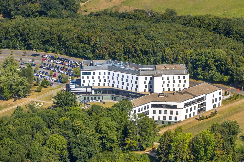 Luftbild Bossel - Gebäudekomplex des Weiterbildungs- und Bildungszentrums IG-Metall-Bildungszentrum in Bossel im Bundesland Nordrhein-Westfalen, Deutschland