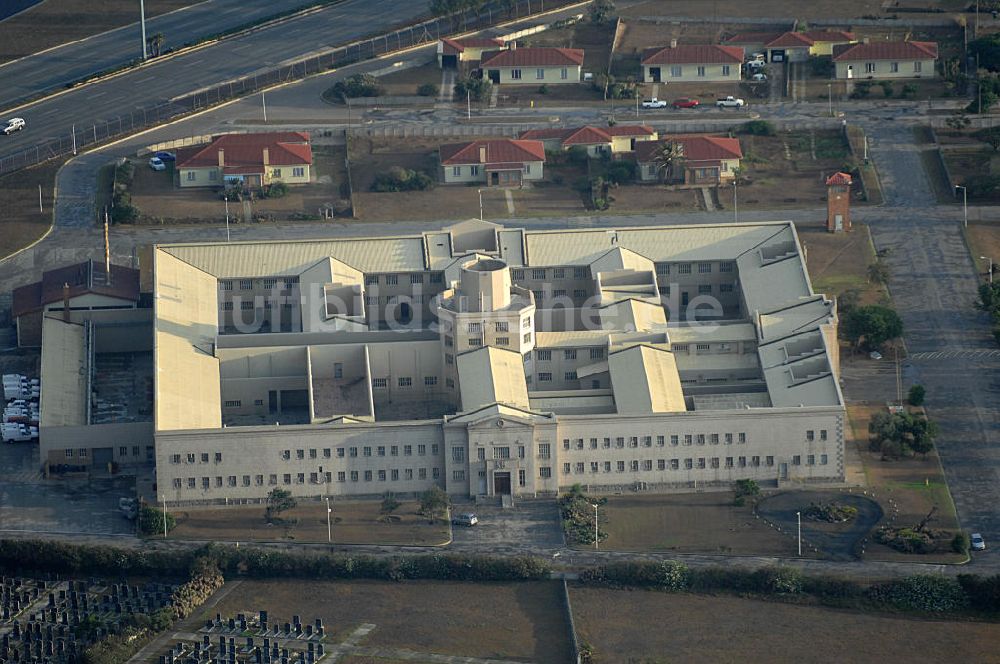 Port Elizabeth von oben - Gefängniss JVA - St Albans prison in Port Elizabeth in Südafrika / South Africa
