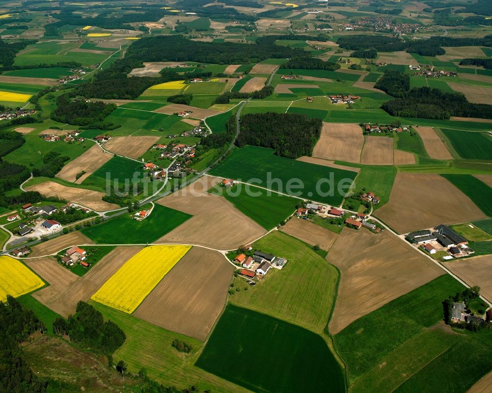Altgmain von oben - Gehöft und Bauernhof in Altgmain im Bundesland Bayern, Deutschland