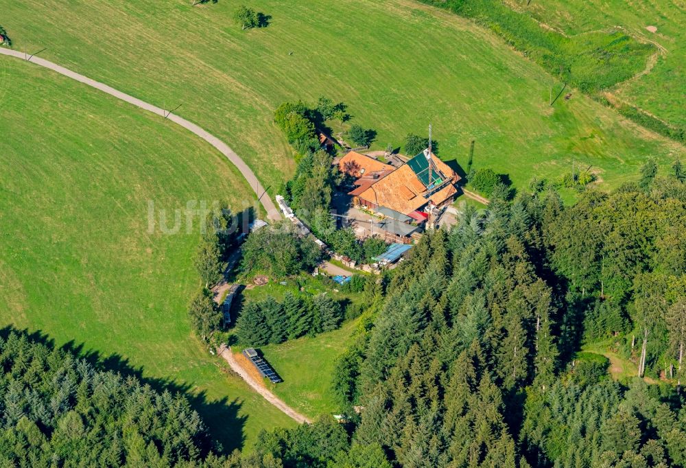 Luftbild Bollenbach - Gehöft und Bauernhof in Bollenbach im Bundesland Baden-Württemberg, Deutschland