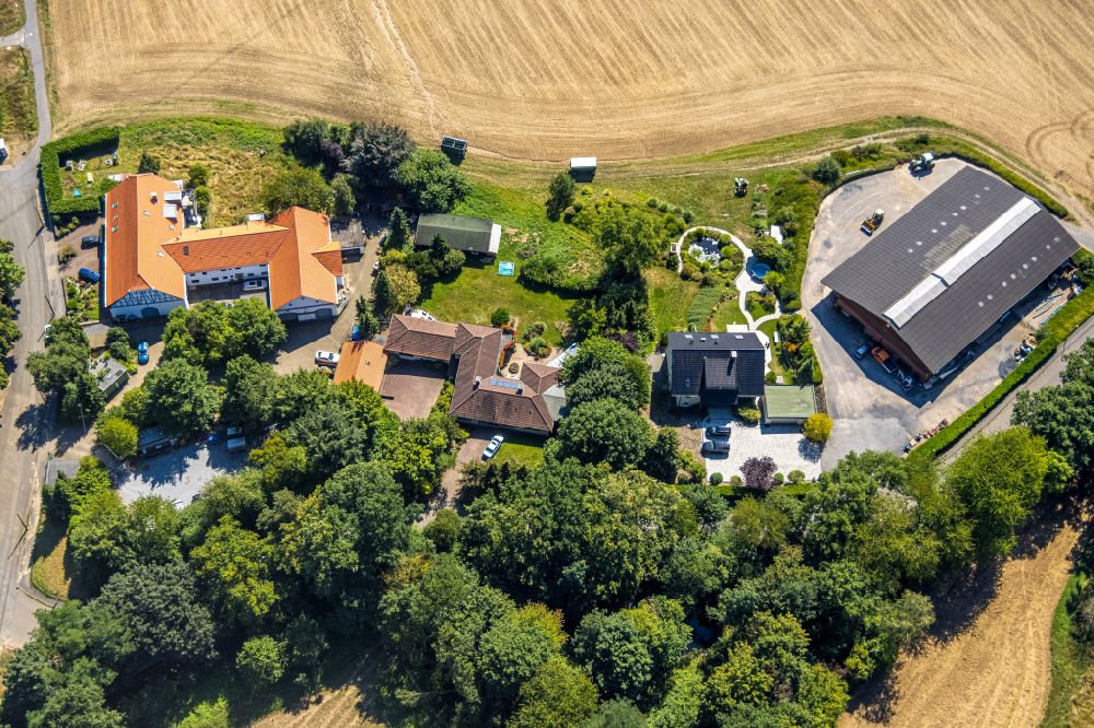Luftbild Witten - Gehöft und Bauernhof im Ortsteil Espey in Witten im Bundesland Nordrhein-Westfalen, Deutschland