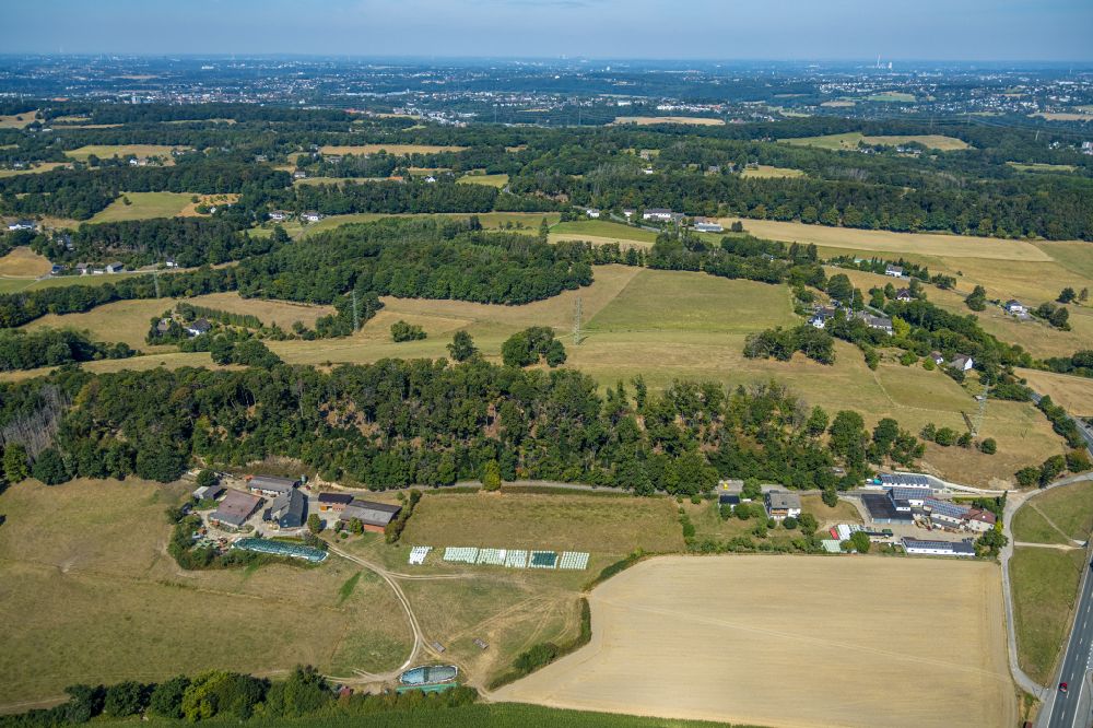Luftaufnahme Osterhöfgen - Gehöft und Bauernhof in Osterhöfgen im Bundesland Nordrhein-Westfalen, Deutschland