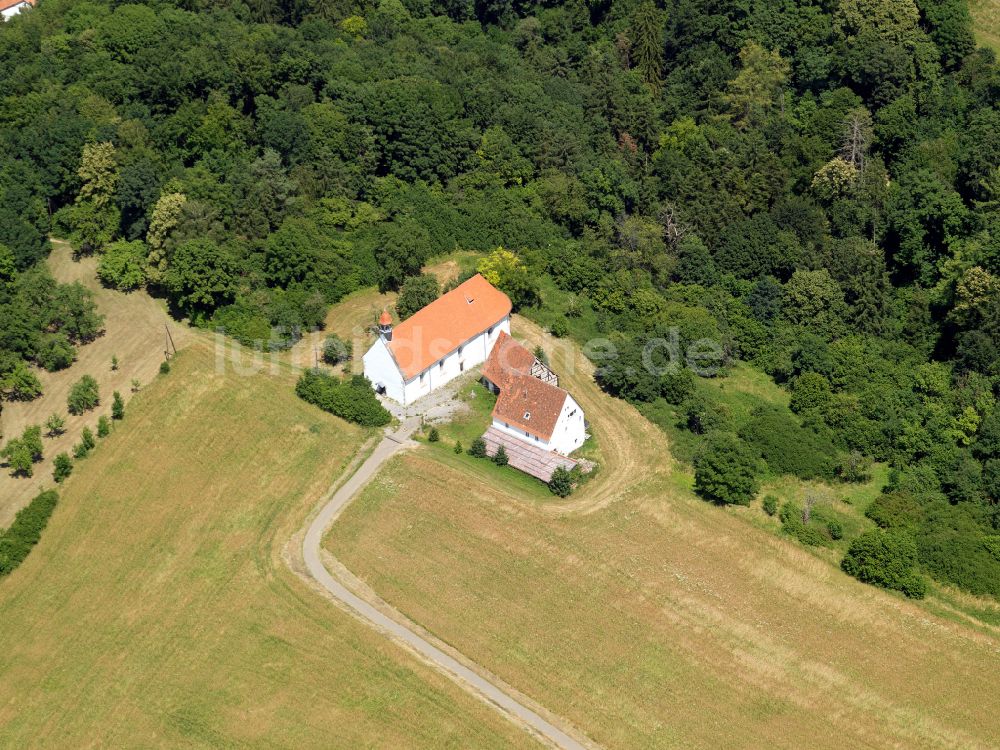 Luftbild Rottenburg am Neckar - Gehöft und Bauernhof in Rottenburg am Neckar im Bundesland Baden-Württemberg, Deutschland
