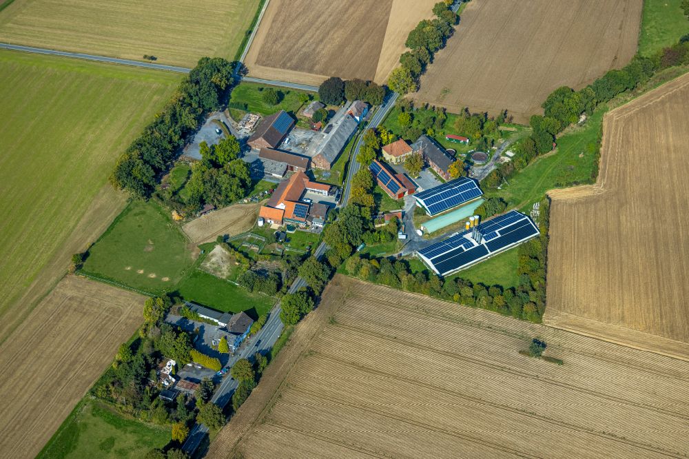 Luftbild Soest - Gehöft und Bauernhof in Soest im Bundesland Nordrhein-Westfalen, Deutschland