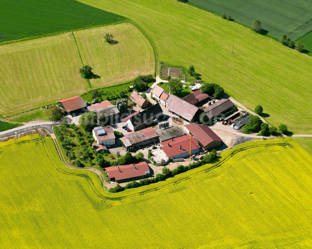 Luftbild Unterbuch - Gehöft und Bauernhof in Unterbuch im Bundesland Baden-Württemberg, Deutschland