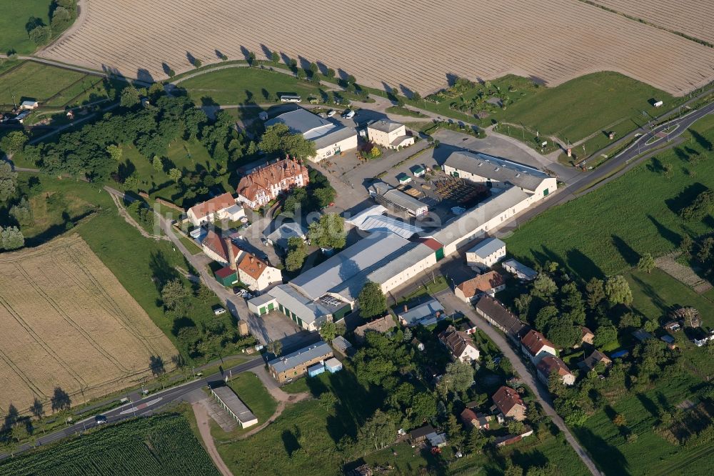 Luftbild Beetzseeheide - Gehöft und Bauernhof Vielfruchthof Domstiftsgut Mötzow in Beetzseeheide im Bundesland Brandenburg, Deutschland