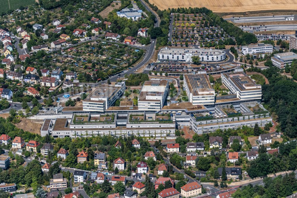Würzburg aus der Vogelperspektive: Gelände des Universitätsklinikums Nord in Würzburg im Bundesland Bayern, Deutschland