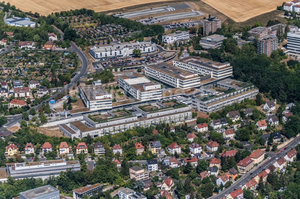 Luftbild Würzburg - Gelände des Universitätsklinikums Nord in Würzburg im Bundesland Bayern, Deutschland