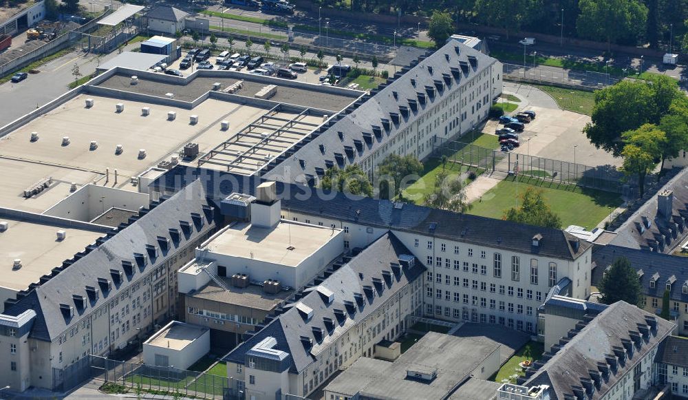 Frankfurt am Main von oben - Gelände des Amerikanischen Generalkonsulates der Vereinigten Staaten von Amerika in Hessen