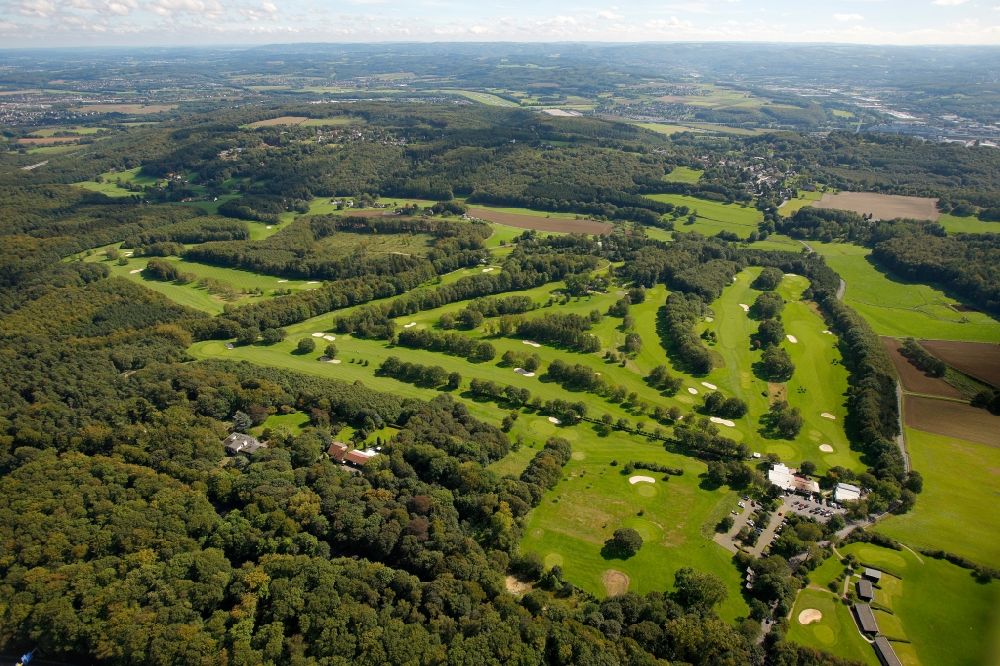 Luftaufnahme Dortmund - Gelände des Dortmunder Golfclub e.V. im Bundesland Nordrhein-Westfalen