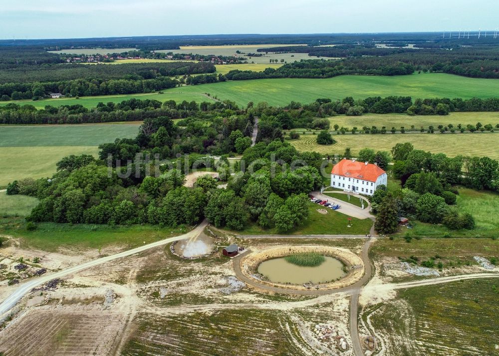 Luftaufnahme Welzow - Gelände der ehemaligen Bergbau- Halde Geisendorfer Berg in Welzow im Bundesland Brandenburg, Deutschland